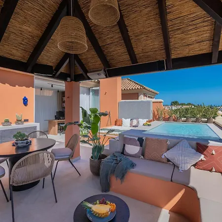 Διαμέρισμα Luxury 3 Bdrm With Private Pool And Stunning Sea Views Μαρμπέλλα